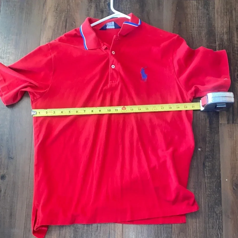 Polo golf Ralph Lauren Classic Red Polo Shirt